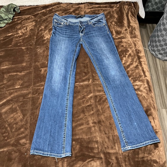 Woman’s size 10R Express jeans - Picture 2 of 10